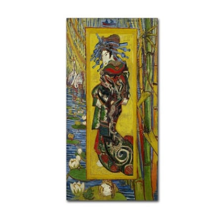 Van Gogh 'Courtesan After Eisen' Canvas Art,16x32